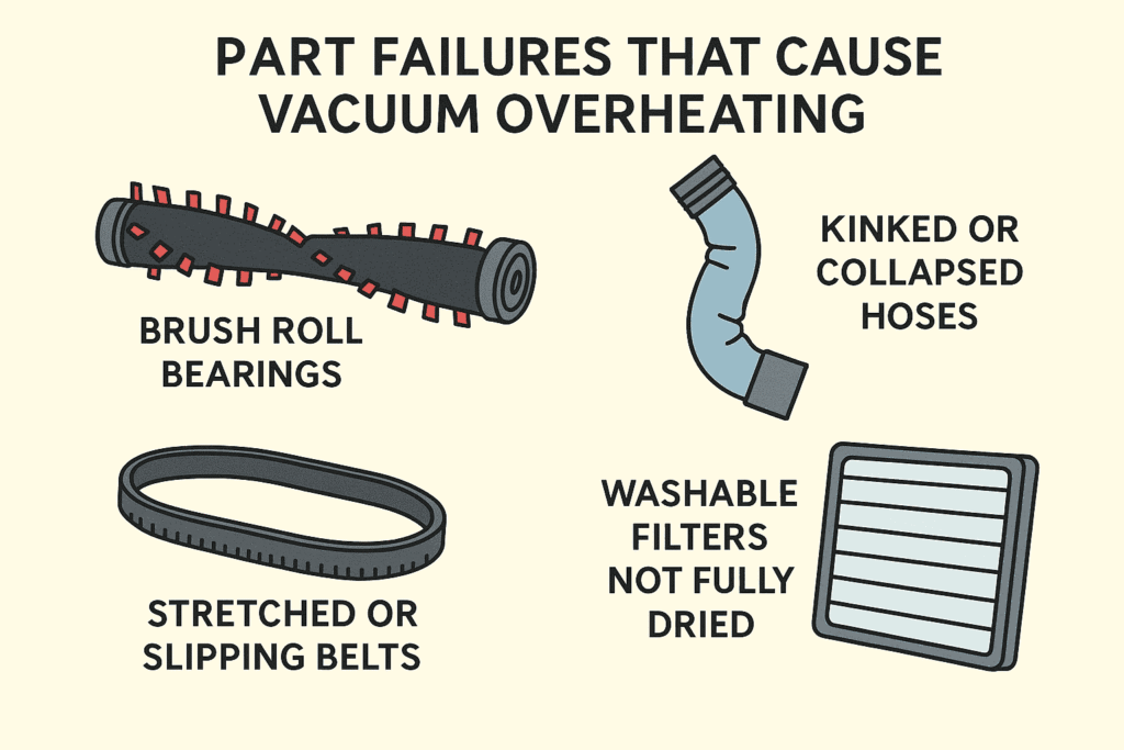 Bissell Vacuum overheating causes