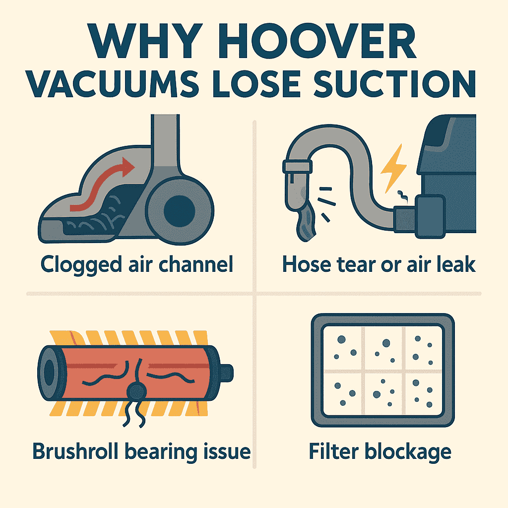 Hoover Vacuum Losing Suction