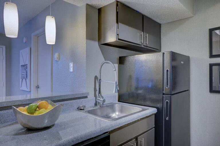 Bosch fridge in kitchen
